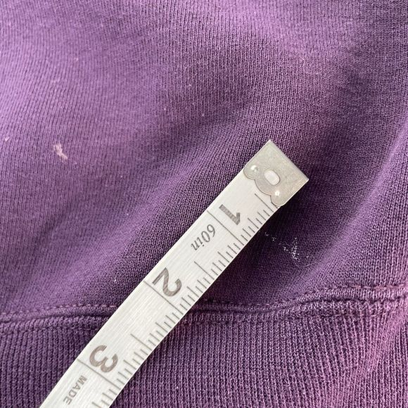 Vintage Iowa Hawkeyes Crewneck Sweatshirt, 2XL, Russell Athletic, Purple USA - Picture 9 of 13